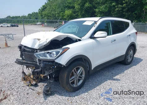 2018 Hyundai Santa Fe Sport z USA, uszkodzony, nr VIN 5XYZU3LB1JG549177